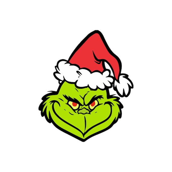 Download Grinch Svg Grinch Png Grinch Grinch Face Christmas Etsy
