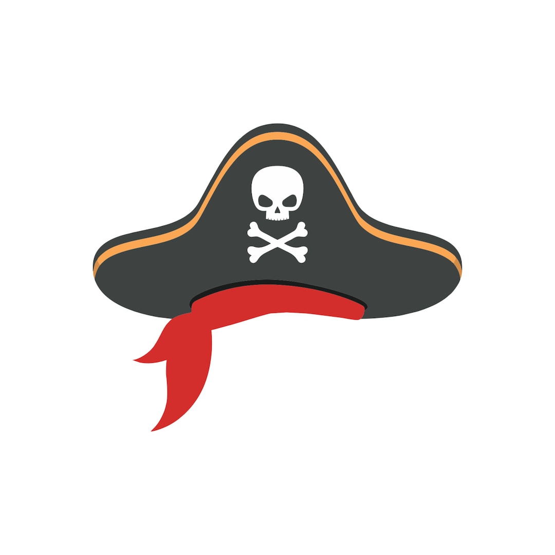 Pirate Hat SVG Birthday Pirate SVG Cute Pirate Svg Pirate - Etsy