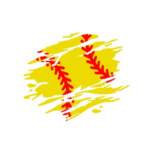 Fichiers SVG de softball, SVG en détresse, SVG, softball en détresse, Svg de baseball, softball maman Svg, détresse, baseball en détresse
