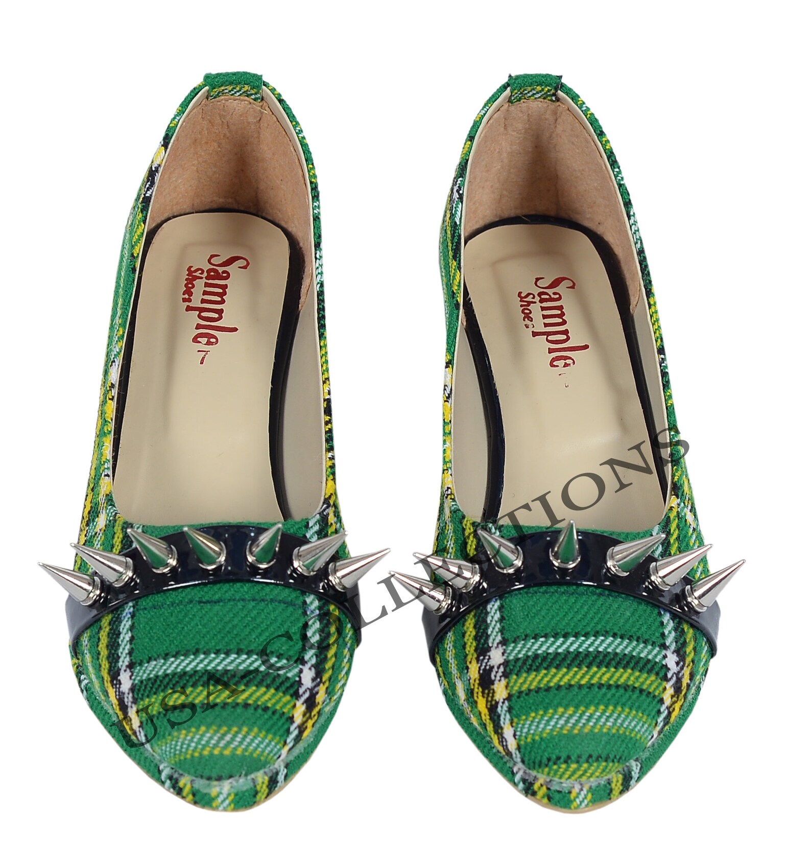 Women Custom Irish Tartan Shoes Scottish Traditional Style