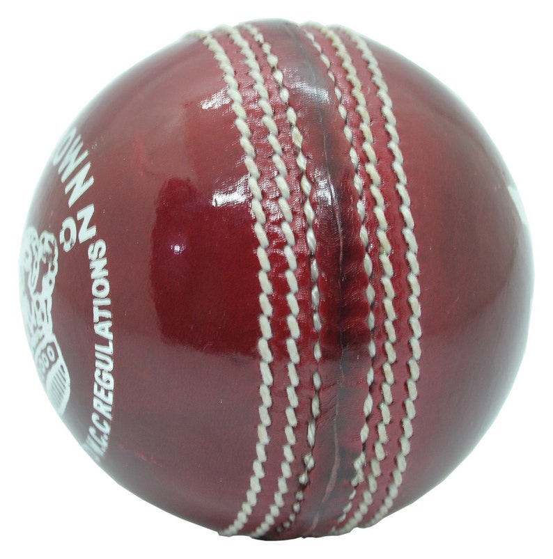Handmade Cricket Ball Red Leather Ball Professional Etsy