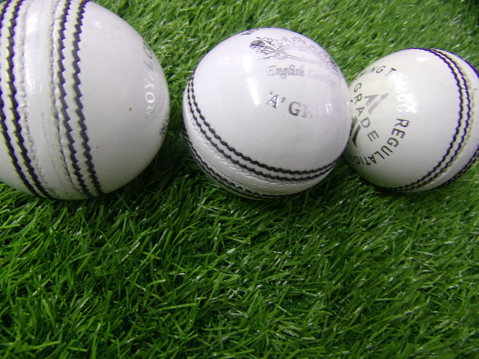 Leather Cricket Ball White Leather Ball Royal Crown Etsy