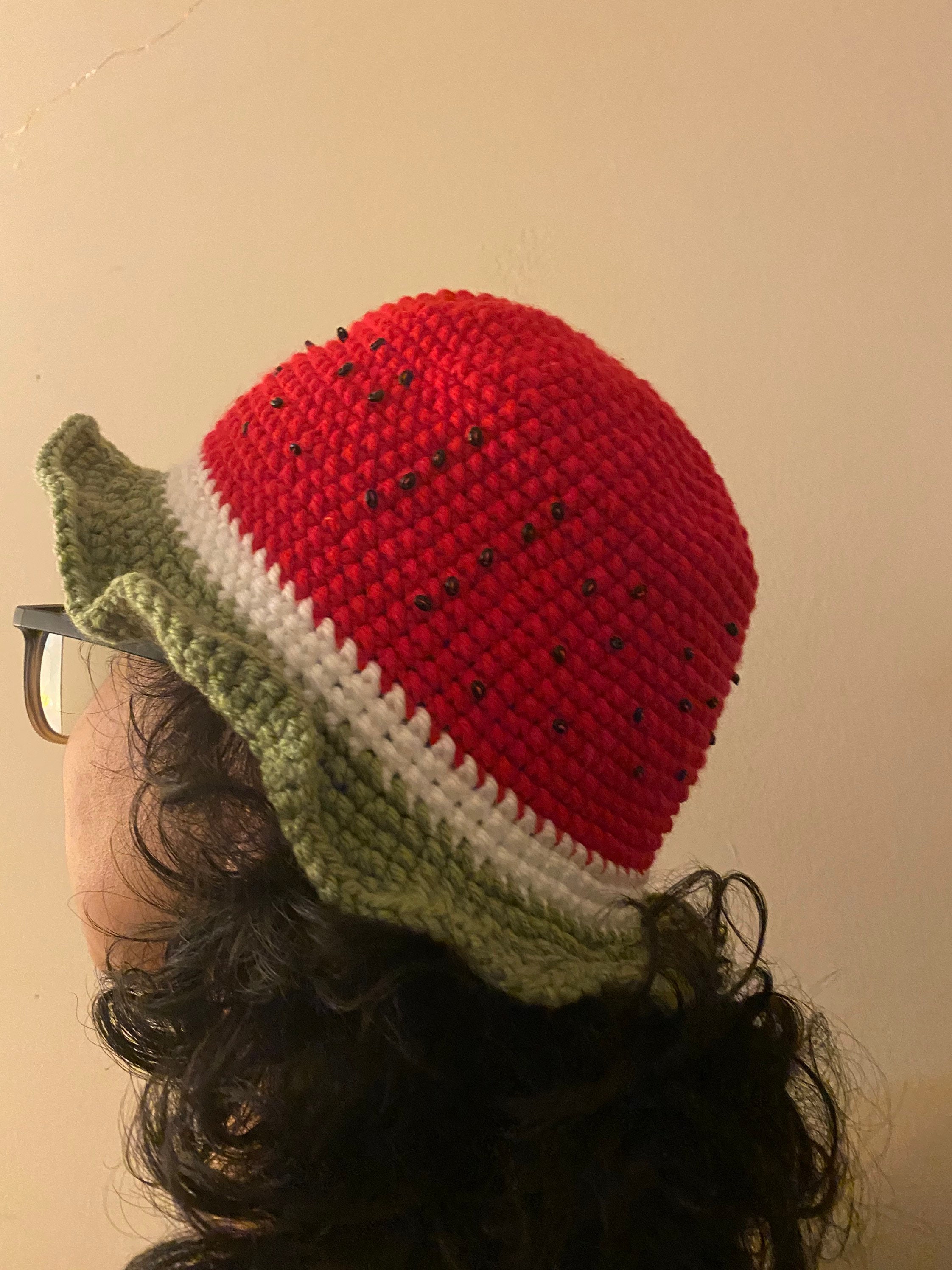 Watermelon Bucket Hat Watermelon Sun Hat Etsy