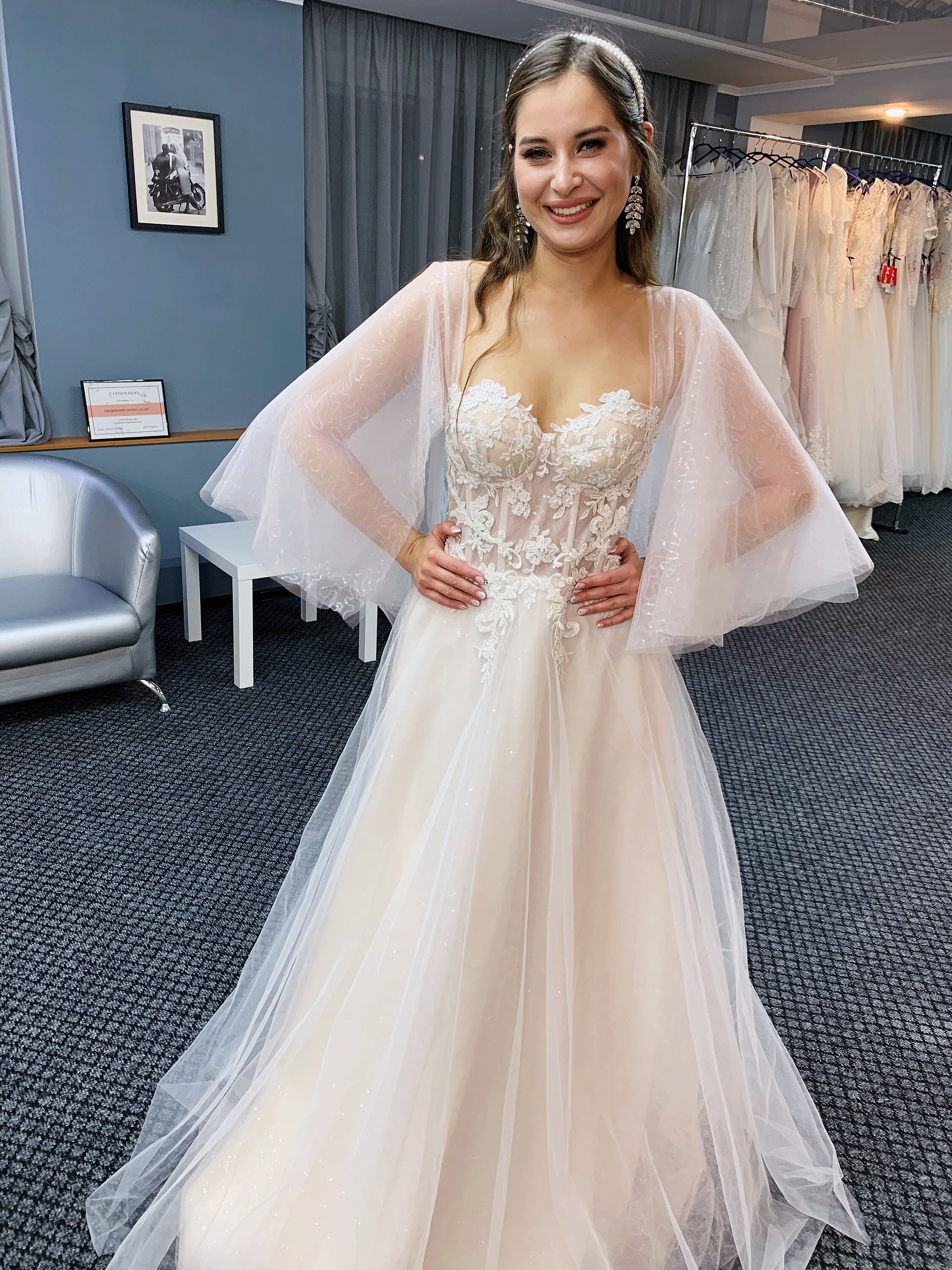 Bustier Wedding Dress Tulle Wedding Dress Sparkling and Etsy