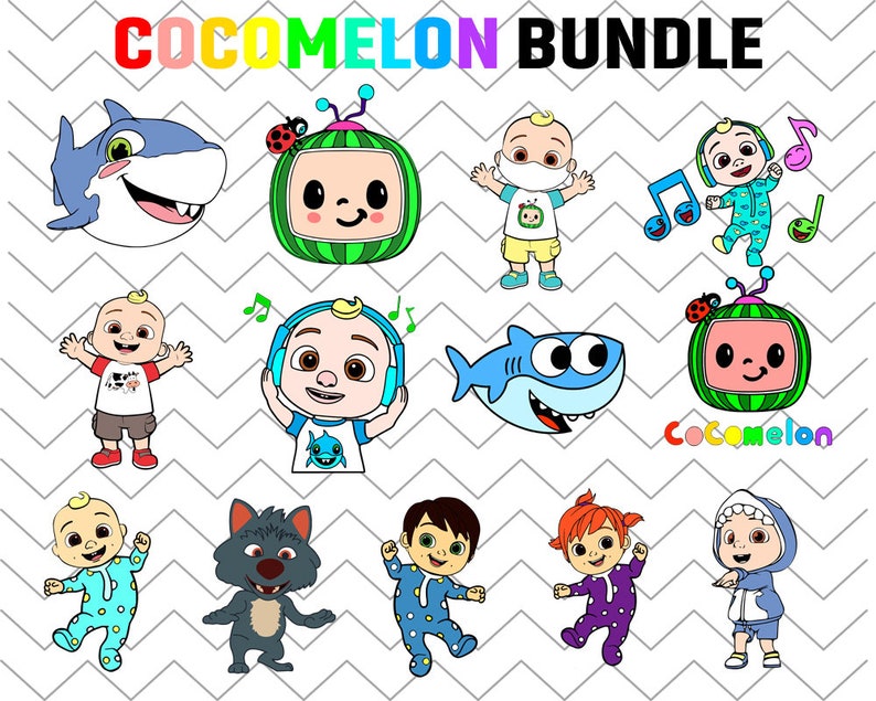 Download CocoMelon CocoMelon SVG CocoMelon Clipart CocoMelon Party ...