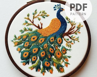 ☆ 単衣 付下げ 孔雀の羽 花模様 刺繍 乳白色 しつけ糸 K-5112 il_340x270.6609514337_sbgo.jpg