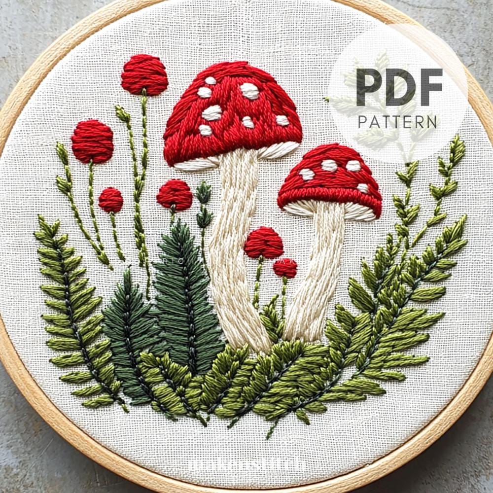 キノコアート作品 ベトナム刺繍画 受注生産】ベトナム シルク刺繍絵 Mr. クオック・スー作品 蓮