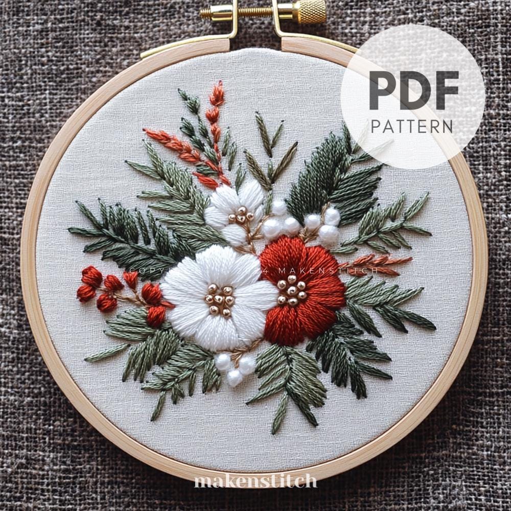 UND FLOWER RAISED EMBROIDERY TOPグリーン UND FLOWER RAISED EMBROIDERY TOPグリーン