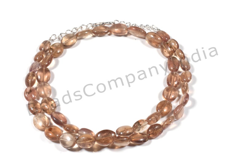 Fluorite Nuggets Strand Natural Orange Fluorite Smooth Nuggets Beads Quality Fluorite Necklace 9x7-10x7 MM SKU#BCI931 107 Cts