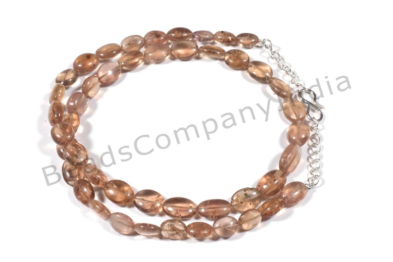 Fluorite Nuggets Strand Natural Orange Fluorite Smooth Nuggets Beads Quality Fluorite Necklace 9x7-10x7 MM SKU#BCI931 107 Cts