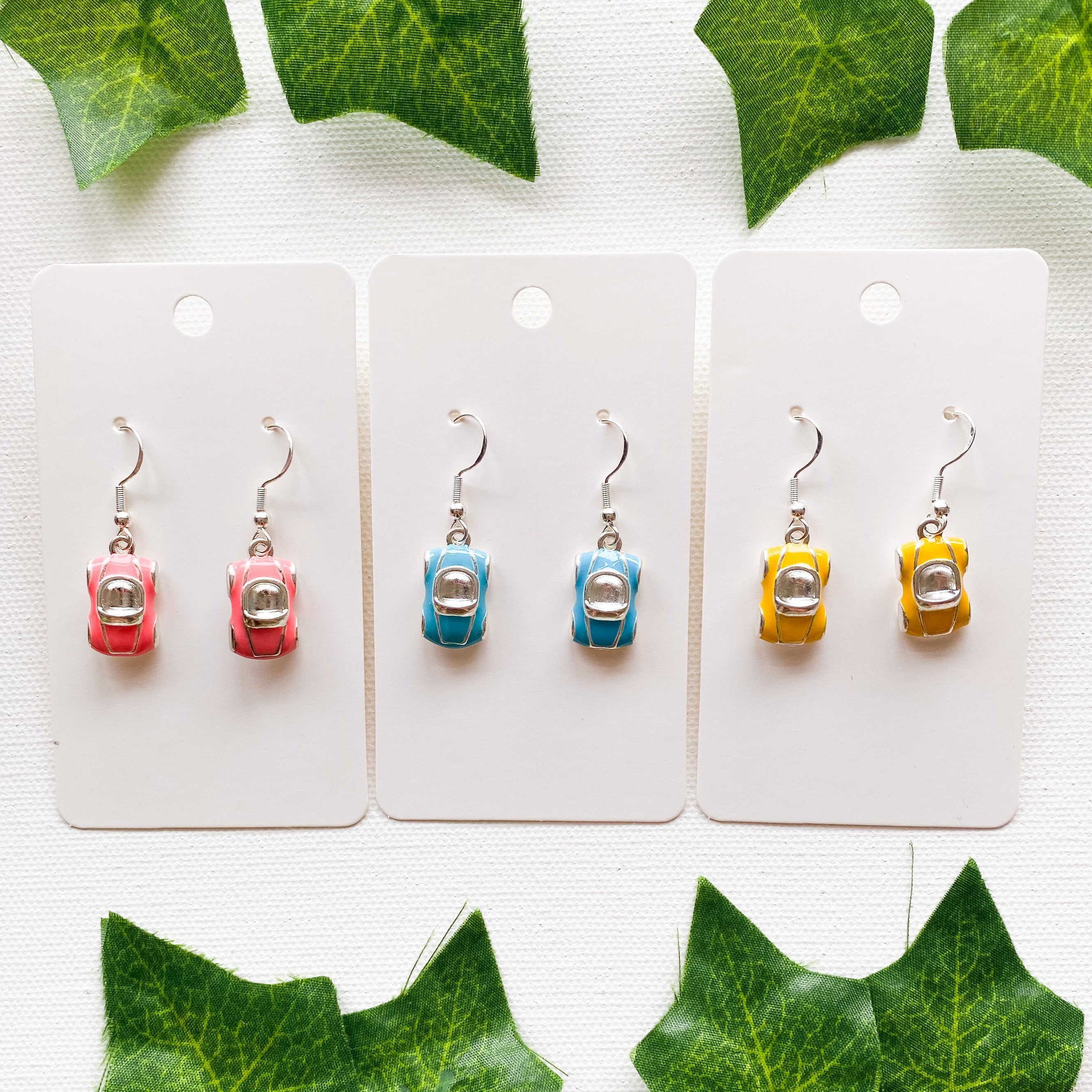 The Tiniest Vintage Car Earrings Etsy