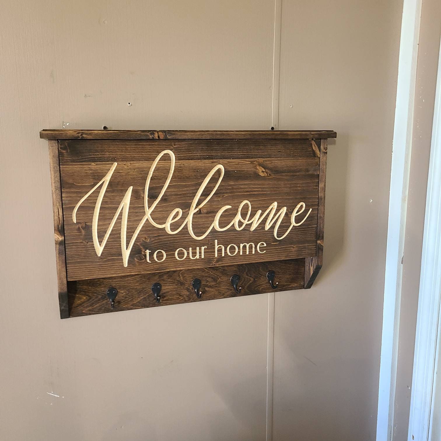 Concealed Coat Rack Hidden Storage