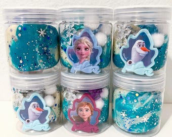 BEVROREN SPEELDEEG Kit Princess Party Favor - Speeldeegpotten voor meisjes verjaardag - Goodiebags en zintuiglijk speelgoed kinderen cadeau voor kinderen