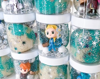 BEVROREN SPEELDEEG Kit Princess Party Favor - Speeldeegpotten voor meisjes verjaardag - Goodiebags en zintuiglijk speelgoed kinderen cadeau voor kinderen