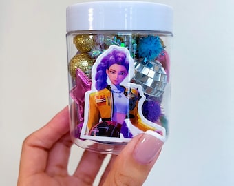 POP STARS-feestgunst, deegbedankjes, kinderverjaardagsbedankpotjes, goodiebags, verjaardagsideeën voor meisjes, peuterdeegpotten