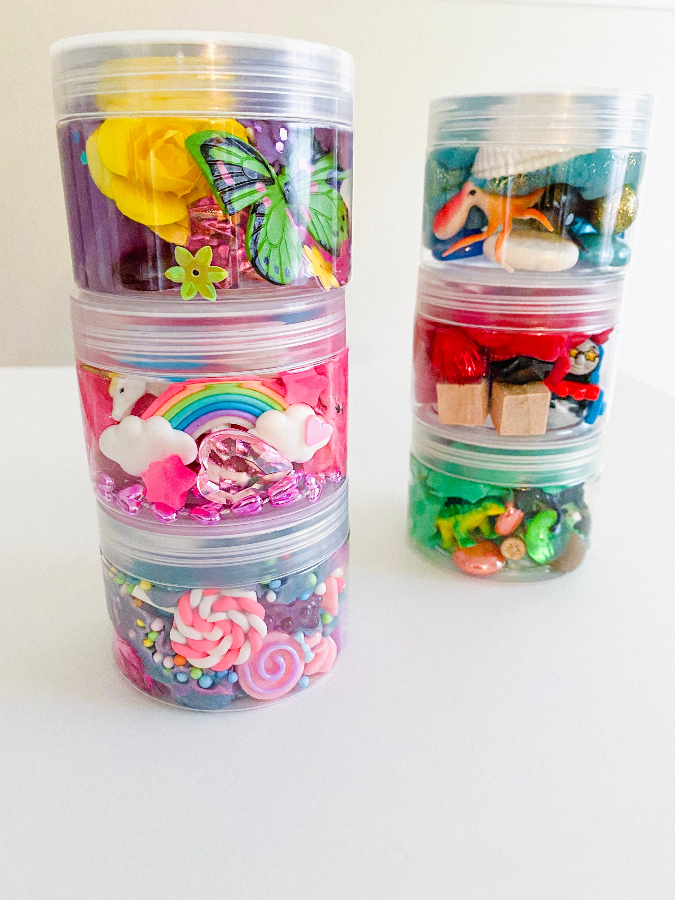 ToGo Play Dough Jar Sensory Kit Play Dough Party Favors Etsy