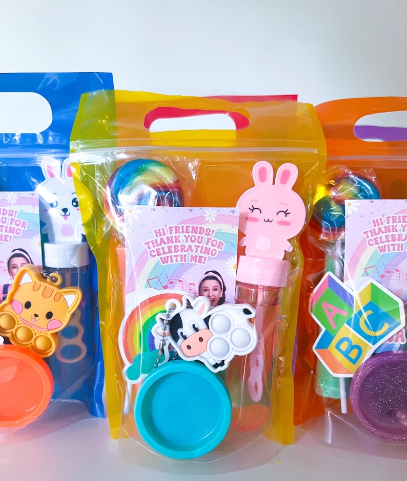 RACHEL PARTY FAVORS Goodie Bags, Pre Filled Kids Birthday Gift Bags ...