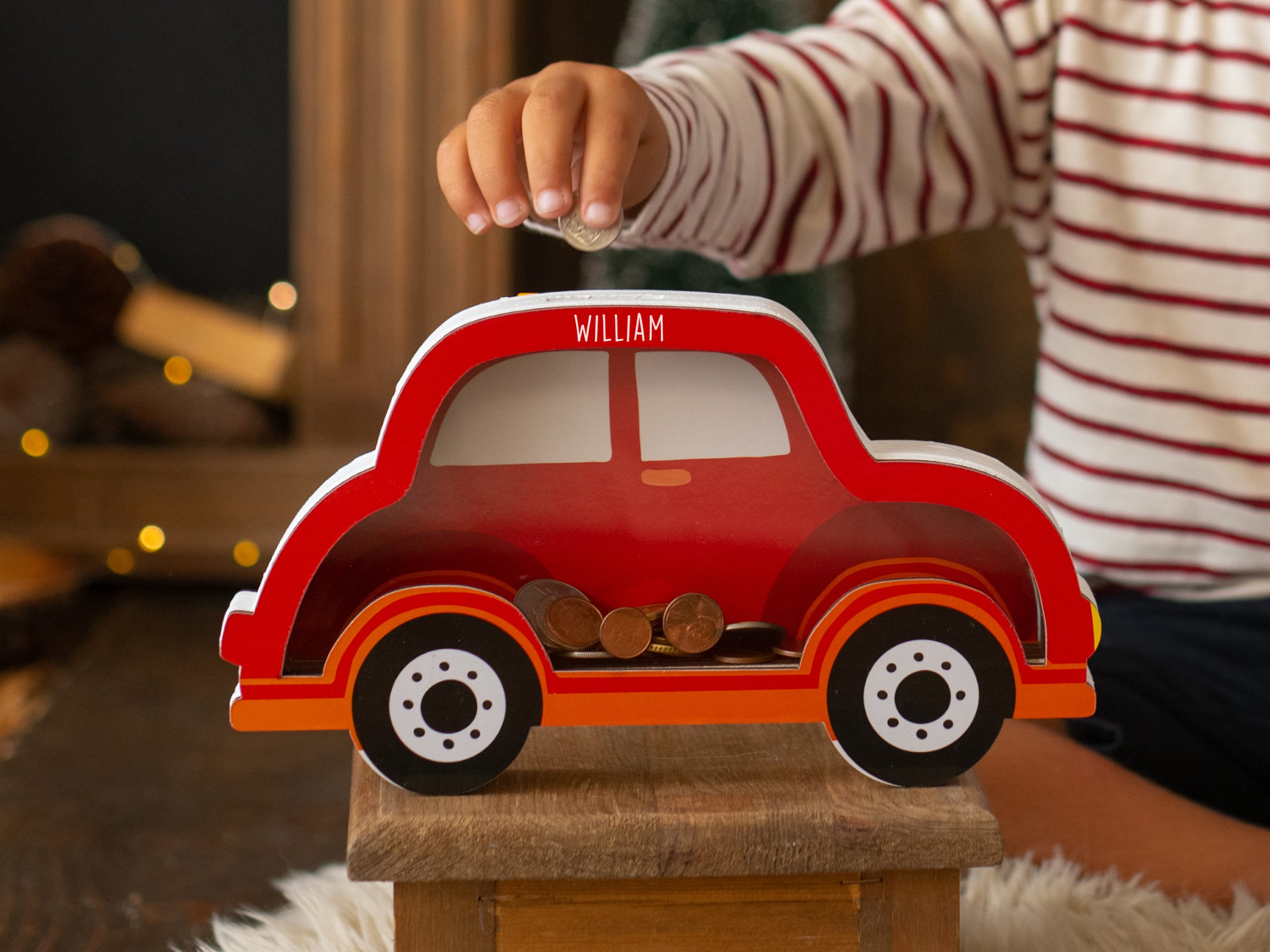 Car piggy bank deals
