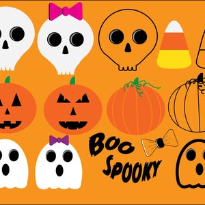 Handmade Halloween Icons, High quality SVG, PNG 300ppi Vector A.I. Art