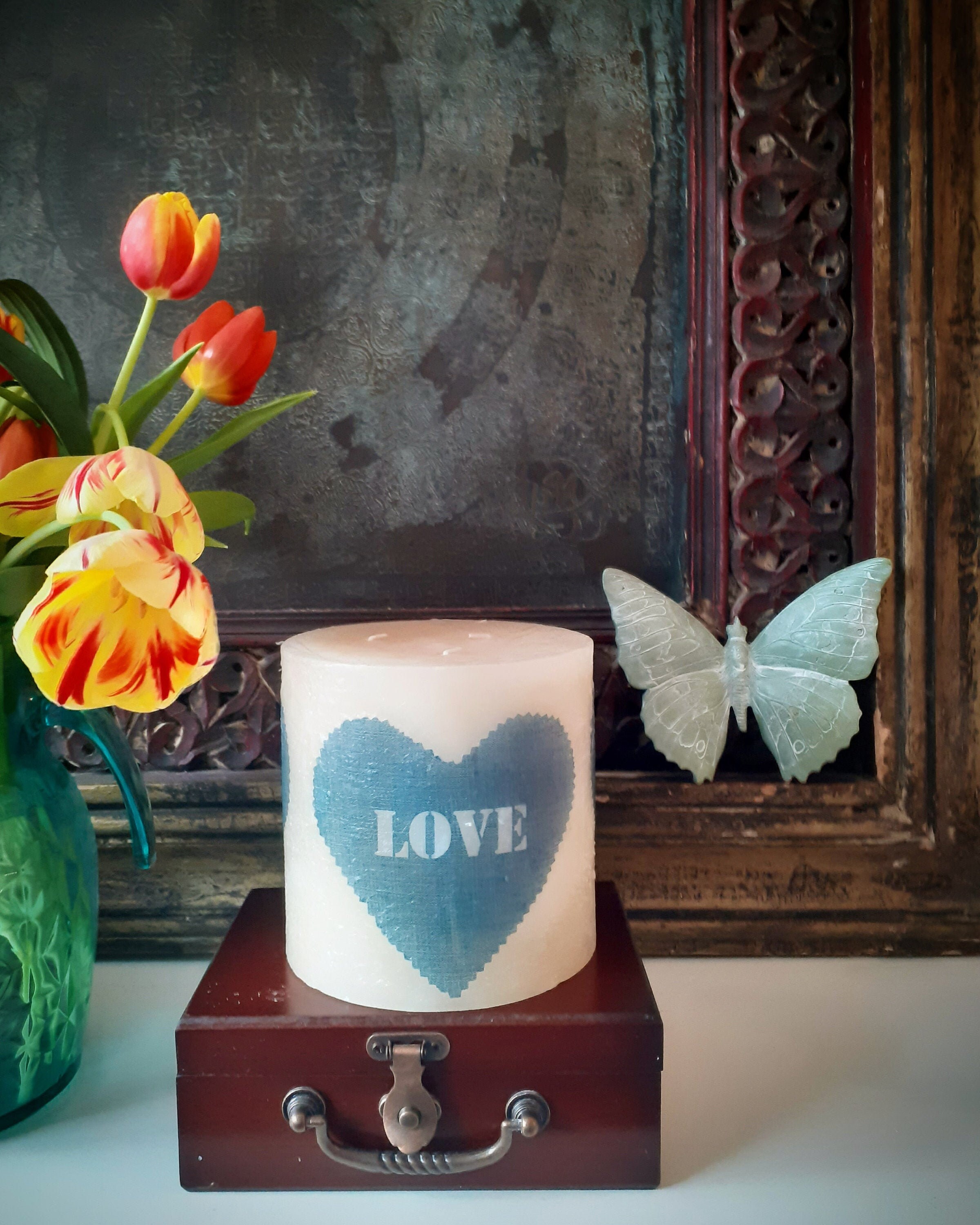 Vanilla Candle /Classic Vanilla Scent Candle 130 hours burn Etsy