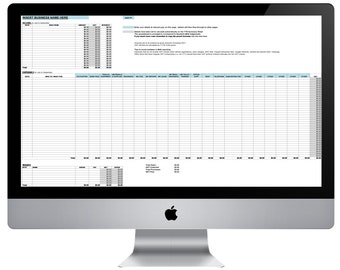 Small Business Accounting: Income, Expenses & Tax Bookkeeping Excel Spreadsheet