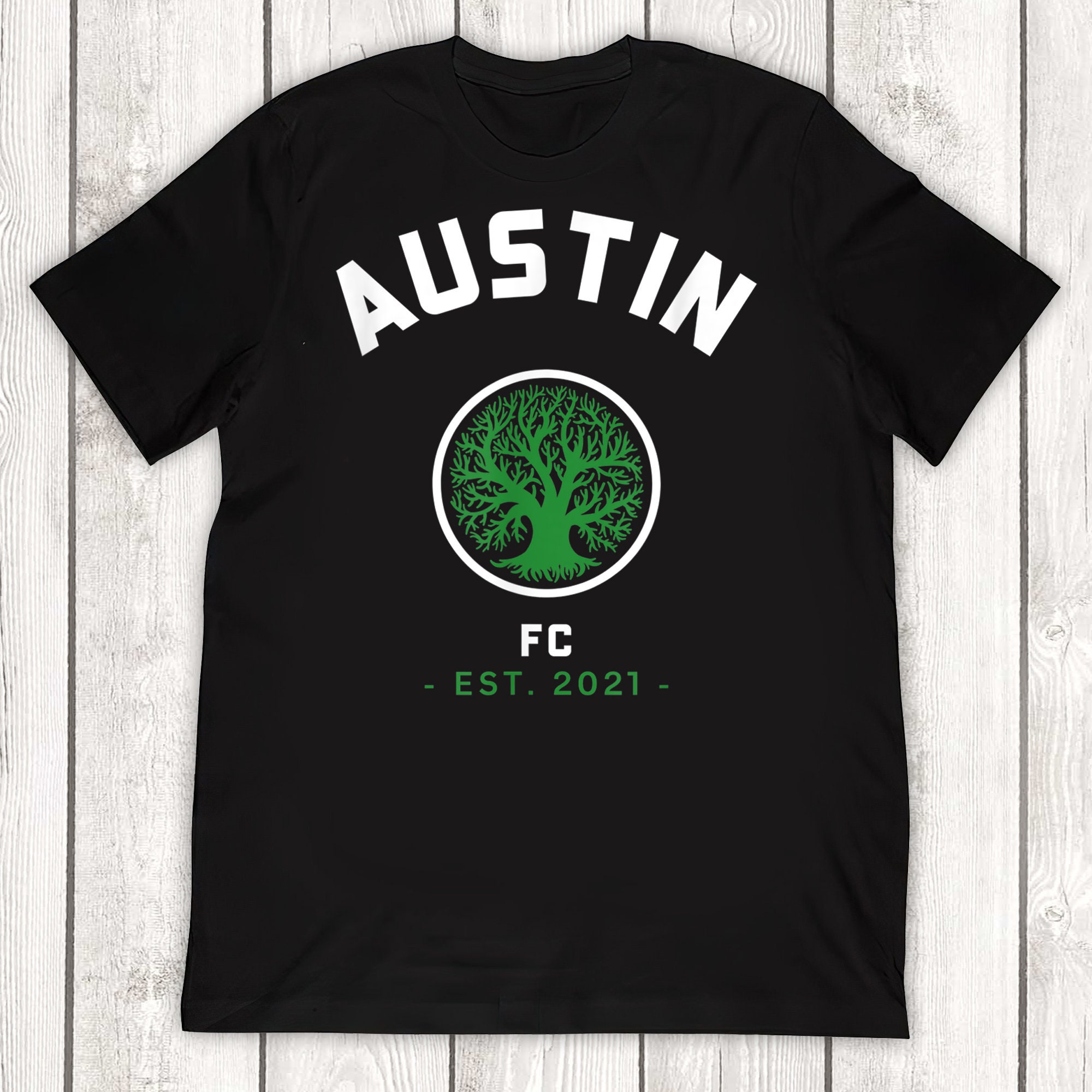 Austin Soccer Team Shirt FC Texas Etsy