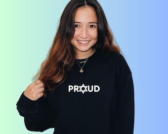 Jewish And Proud T-Shirt/Sweater [Jewish Gifts, Jewish Clothing, Jewish Pride, Jewish T-Shirt]