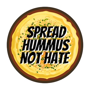 Diffondete l'hummus, non l'odio (orgoglio ebraico/israeliano)