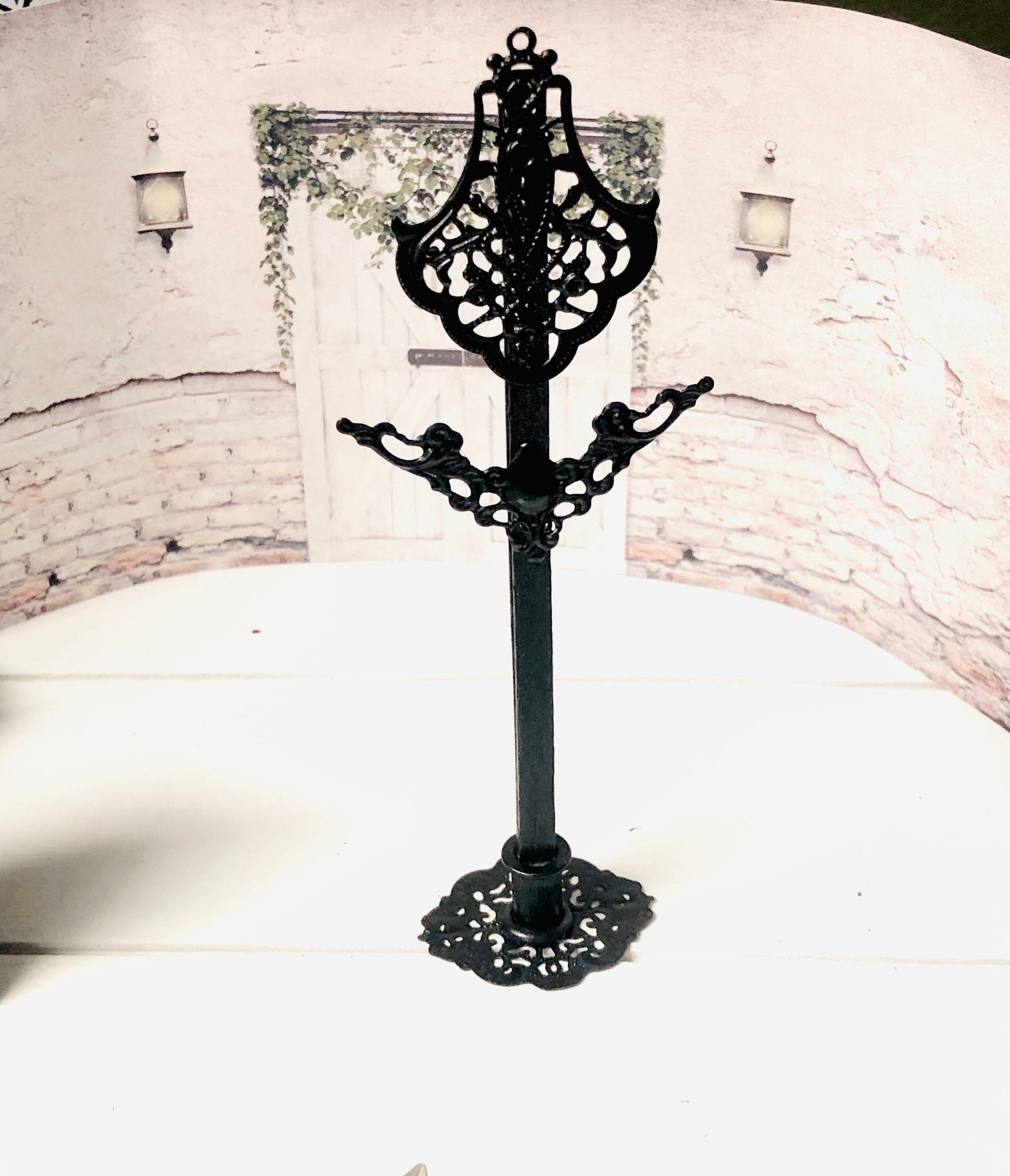 Goth coat rack Dollhouse Miniature gothic style Tudor Etsy
