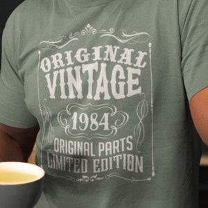 40th Birthday Gifts for Men, 40th Birthday Shirt, 1984 Birthday Tshirt for Men, 40th Gifts Ideas for Him, 40 Birthday Shirt, 1984 Gifts Men