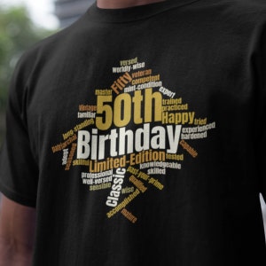 1975 Birthday Shirt, 50th Birthday Shirt for Men, 1975 Classic Birthday TShirt, Man 50th Birthday TShirt, 1975 Birthday T-shirts, 1975 Shirt