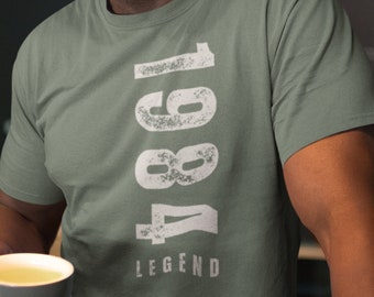 40th Birthday Gift for Men - 40th Birthday Decorations for Men -1984 Vintage t-shirt For Men - 40th Gifts Ideas for Him - 40 Birthday Shirt