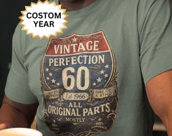 60er Geburtstag Shirt für Männer: Legende Born in 1966 T-Shirt