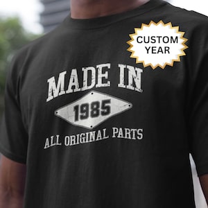 40th Birthday Gift for Men - 40th Birthday Decorations for Men -1985 Vintage t-shirt For Men - 40th Gifts Ideas for Him - 40 Birthday Shirt