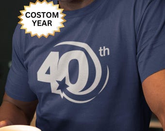 40th Birthday Gift: 1986 Shooting Star T-Shirt
