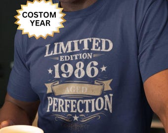 40th Birthday Shirt: 1986 Limited Edition T-shirt