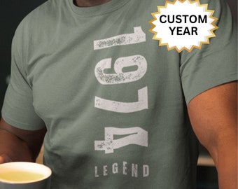 50th Birthday Shirt Gifts Men, 50th Birthday Decorations for Men, 1974 Vintage tshirt For Men, 50th Gifts Idea for Him, 50th Birthday TShirt