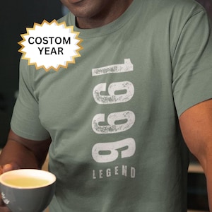 30th Birthday T-Shirt for Men – 1996 Vintage Legend Tee