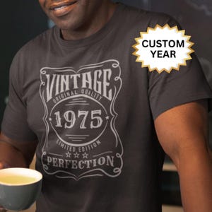 Regalos de camisetas de 50 cumpleaños para hombres, camiseta de 1975, camiseta de 50 cumpleaños, 50 cumpleaños para hombre, regalo de 50 cumpleaños para mujeres, regalos de 50 cumpleaños para hombre