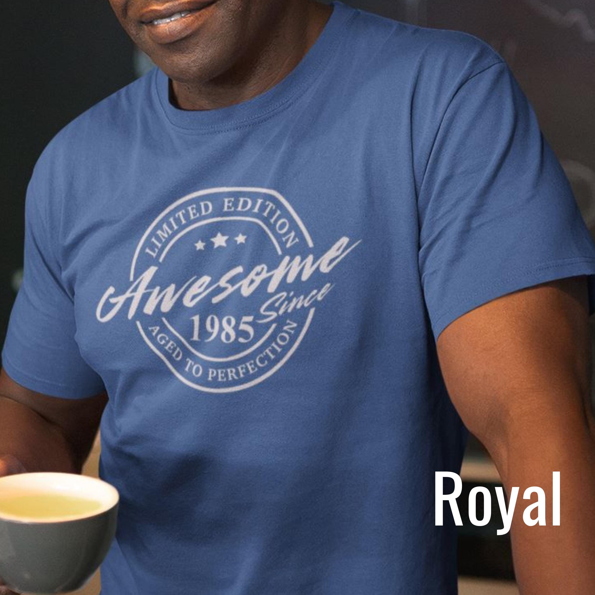 Tee-shirt Cadeau D'anniversaire Rétro Vintage 40 Ans 1985