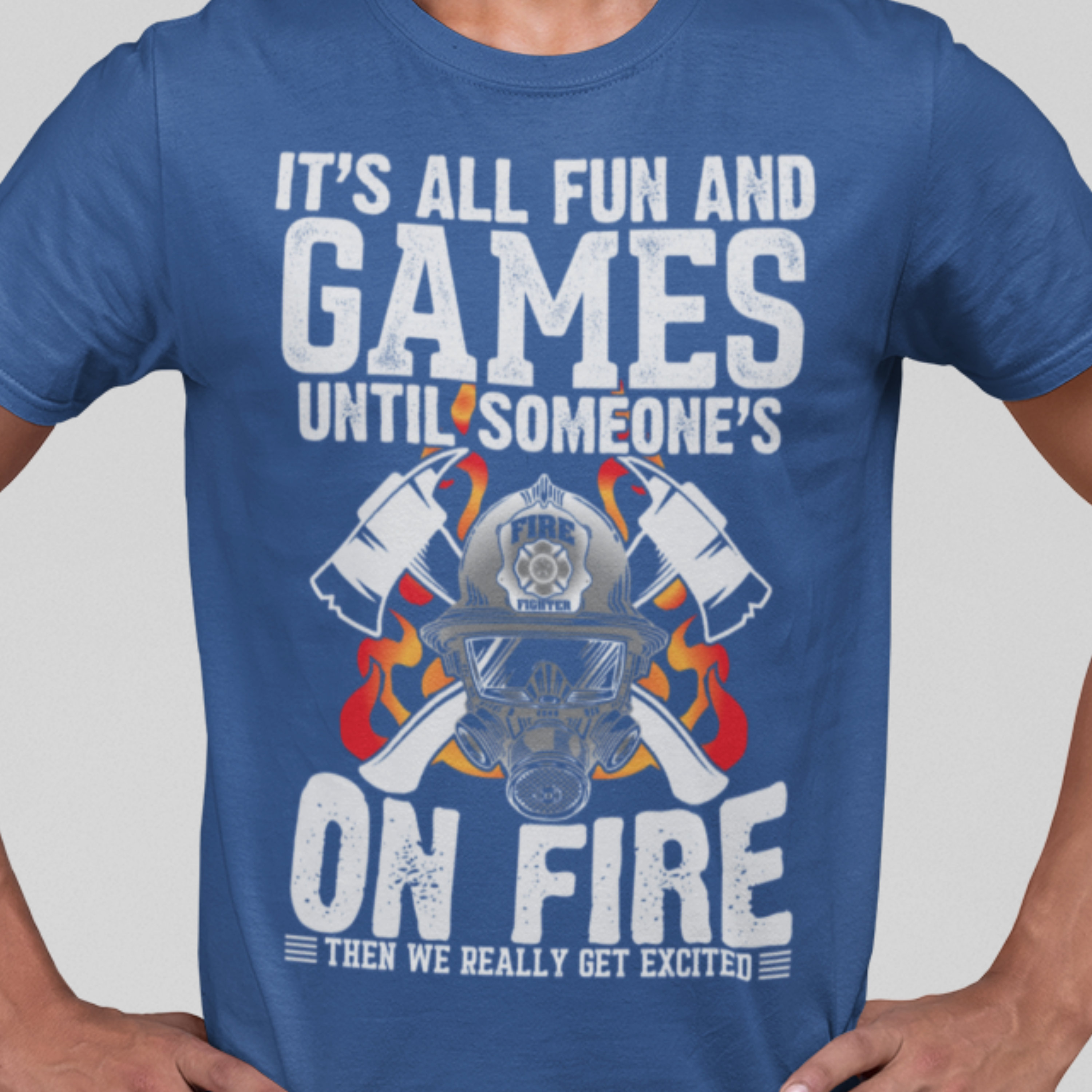 Funny Firefighter T-shirt: 