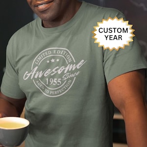 70th Birthday Gifts for Men Shirt, 1955-Birthday Gift for Him, Grandpa or Grandma Gift, - 70th Men’s or Women’s Present - 70 Birthday Shirt