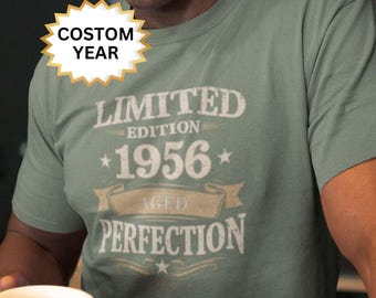 1956 Limited Edition Birthday Shirt: 70th Birthday Gift