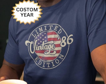 1986 Limited Edition Birthday T-Shirt, 40th Birthday Gift