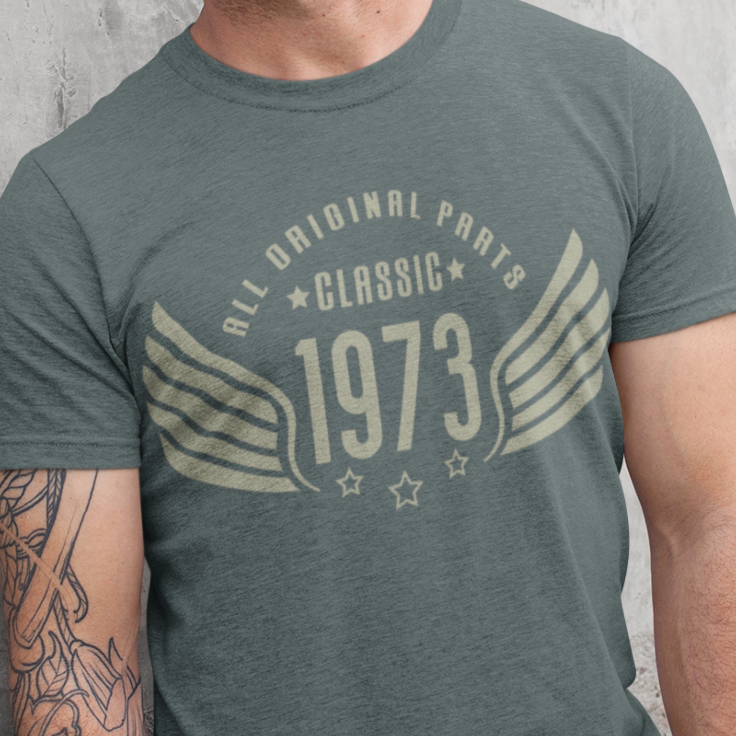 Discover 1973 Birthday Shirt, 50th Birthday Shirt for Men, 1973 Birthday T-Shirt