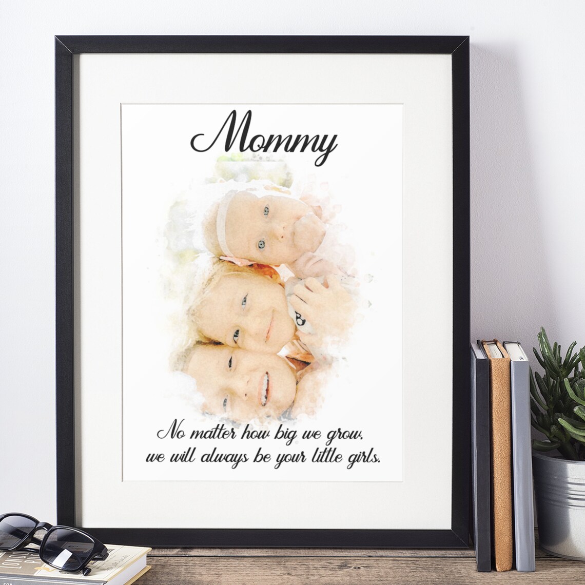 Photo Print Gift for Mom Printable Mothers Day Gift Family - Etsy