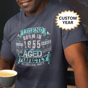 70th Birthday Gifts for Men Shirt, 1955-Birthday Gift for Him, Grandpa or Grandma Gift, - 70th Men’s or Women’s Present - 70 Birthday Shirt