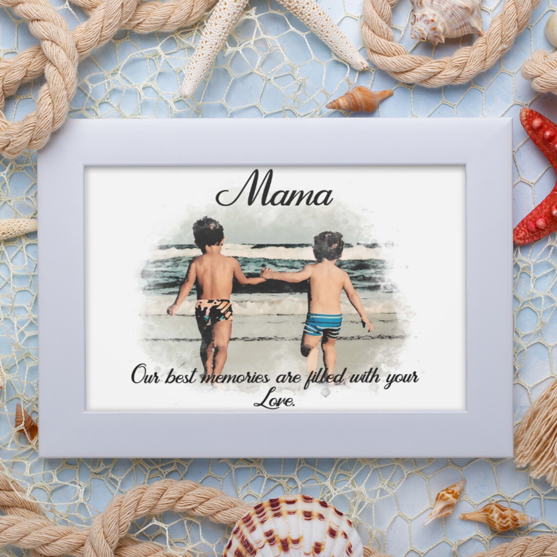 Photo Print Gift for Mom Printable Mothers Day Gift Family - Etsy