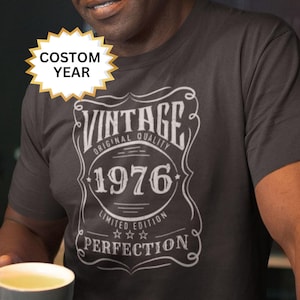 50th Birthday T-Shirt: 1976 Vintage Edition