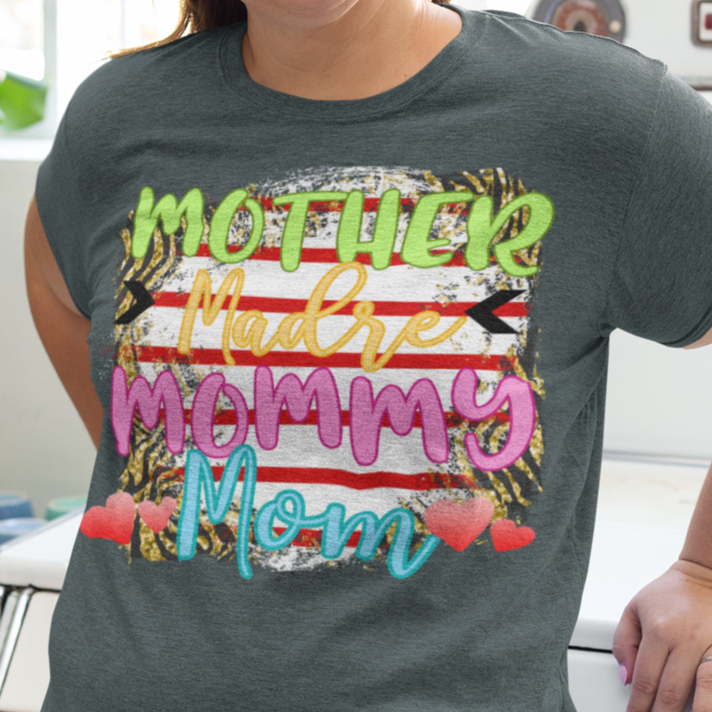 Motherhood Shirt Cute Mom Shirt Madre Tshirts Funny Mom - Etsy UK